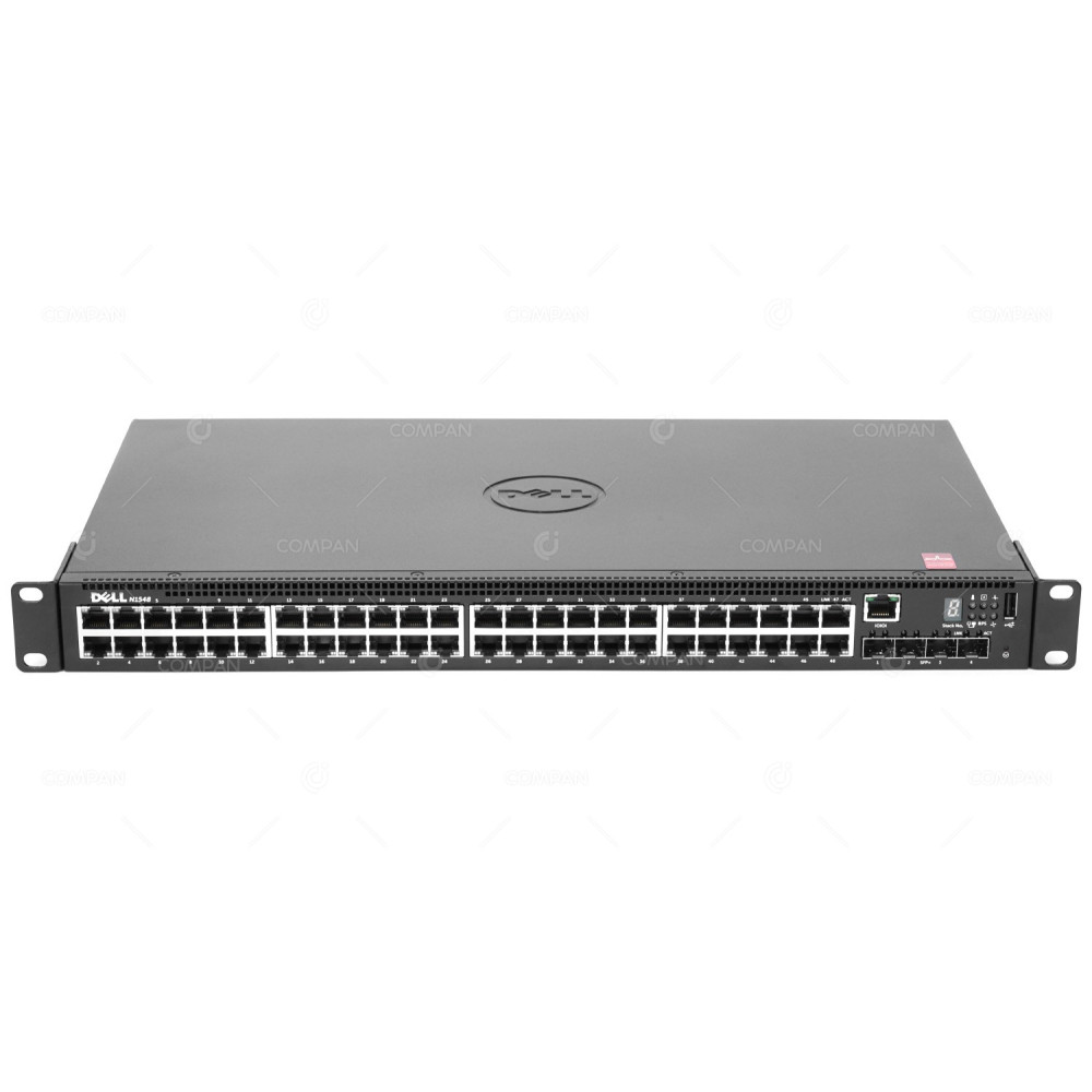 N1548 DELL N1548 48 PORT 1GB ETHERNET 4 PORT 10GB SFP+ SWITCH  V143P, 0V143P